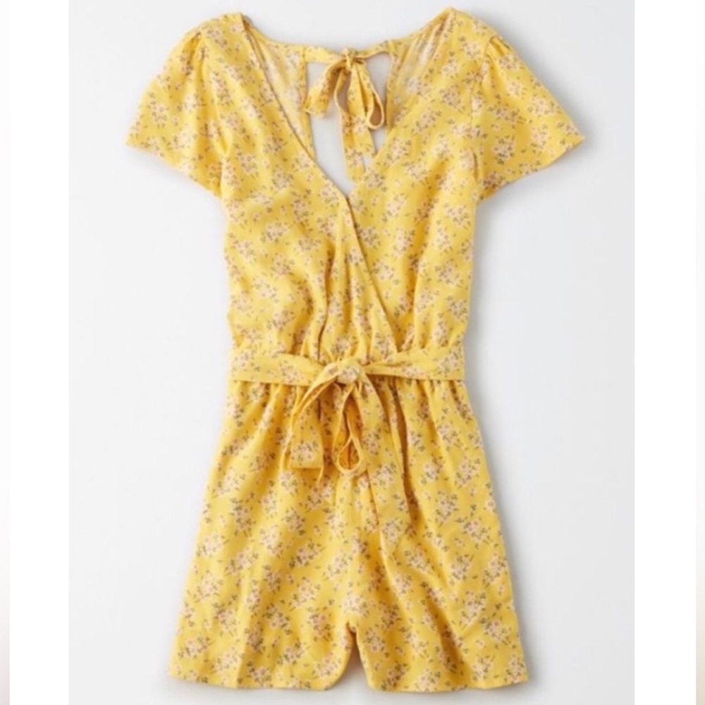 AE - Floral Tie Romper